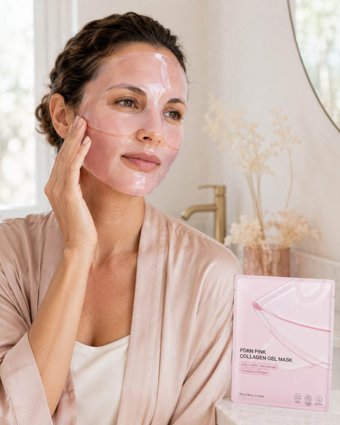 PDRN Pinke Kollagen-Gelmaske